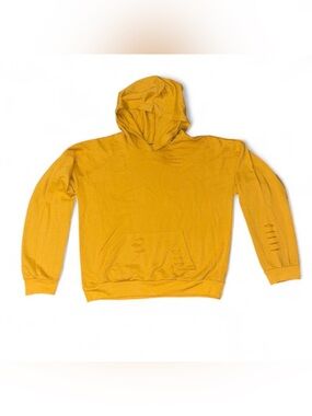 Women's Golden Yellow Pullover Hoodie